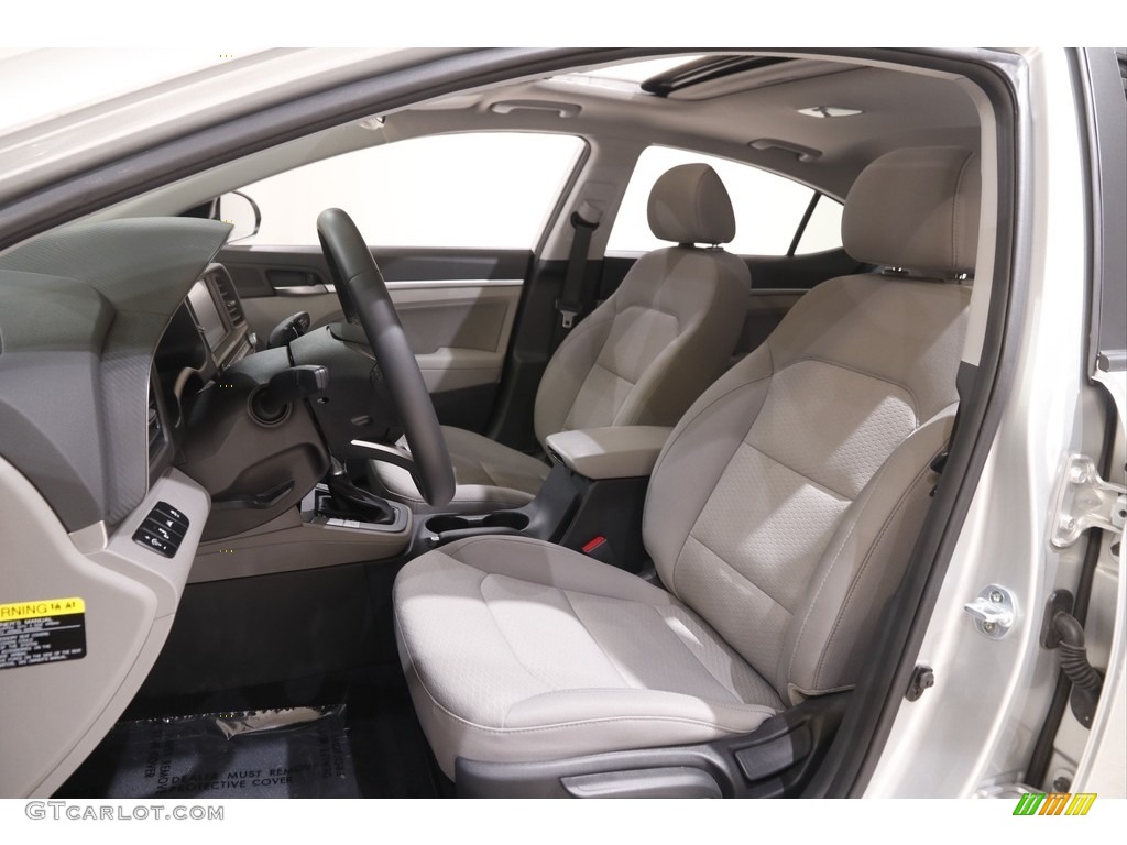 2019 Elantra Value Edition - Symphony Silver / Gray photo #5