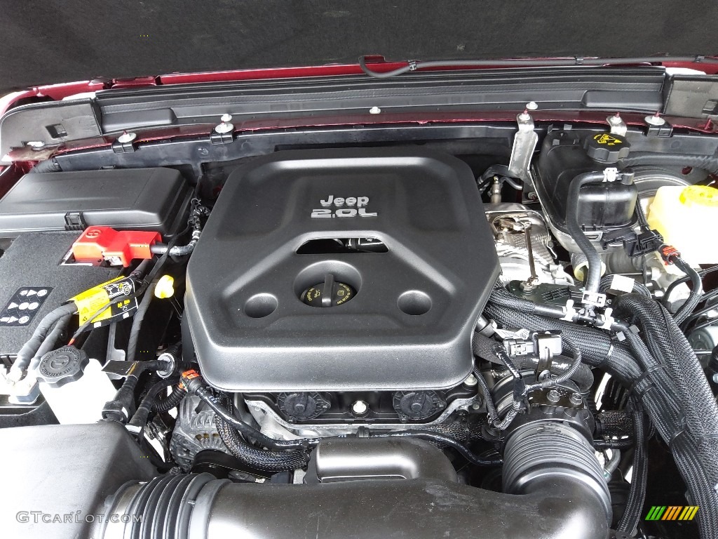2022 Jeep Wrangler Willys 4x4 2.0 Liter Turbocharged DOHC 16-Valve VVT 4 Cylinder Engine Photo #143937957