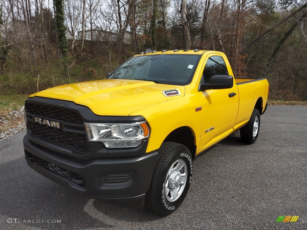 Detonator Yellow 2022 Ram 2500 Tradesman Regular Cab 4x4 Exterior Photo #143938515