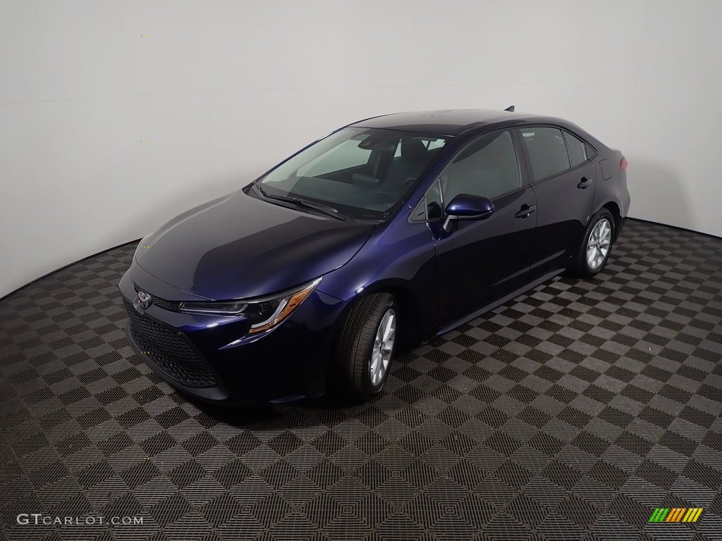 2022 Corolla LE - Blueprint / Black photo #9
