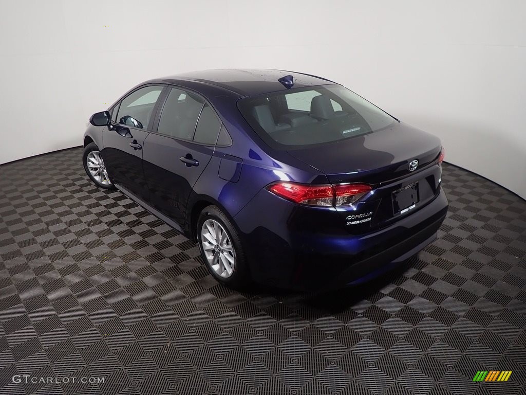 2022 Corolla LE - Blueprint / Black photo #12