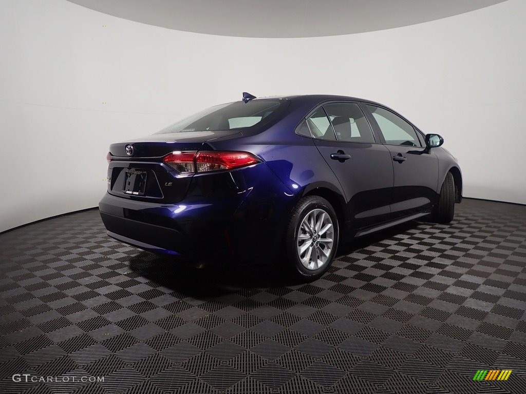 2022 Corolla LE - Blueprint / Black photo #16