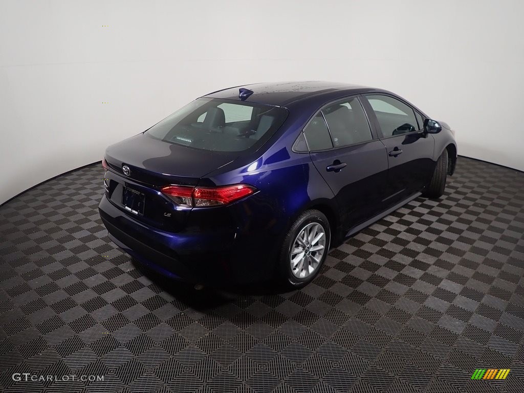 2022 Corolla LE - Blueprint / Black photo #17