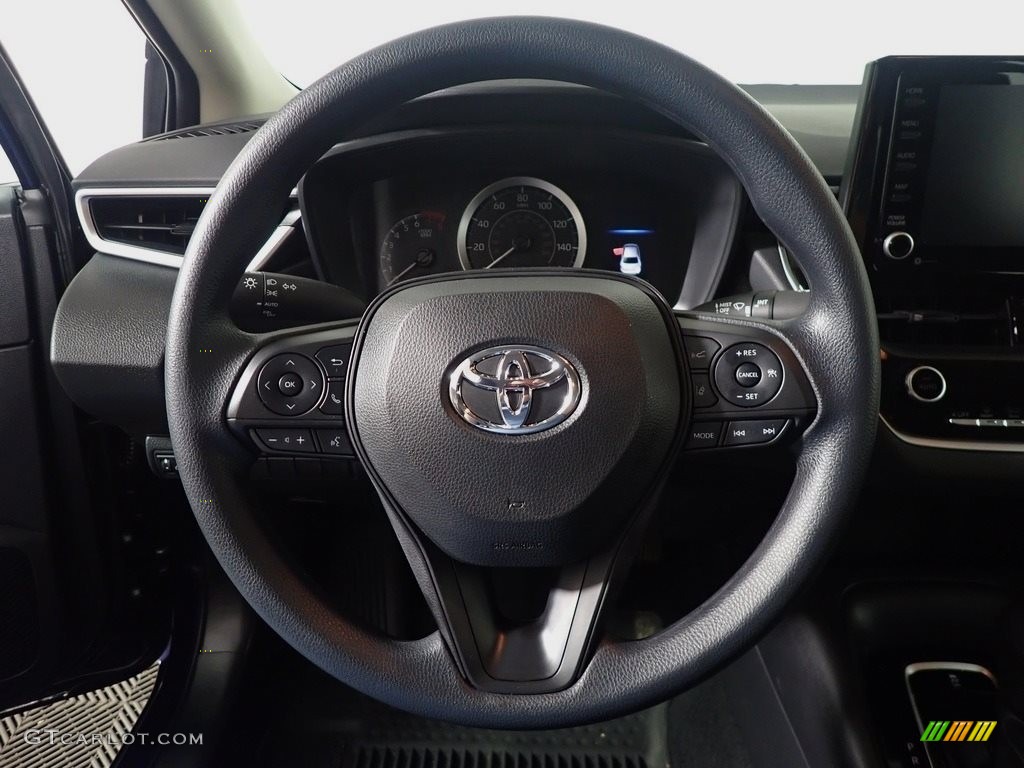 2022 Corolla LE - Blueprint / Black photo #27