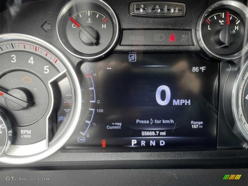 2016 Ram 2500 Laramie Crew Cab 4x4 Gauges Photo #143939181