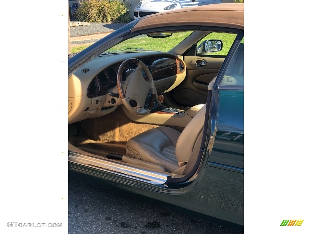 1997 XK XK8 Convertible - British Racing Green / Cashmere photo #3