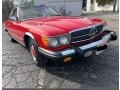 Signal Red 1977 Mercedes-Benz SL Class 450 SL roadster Exterior