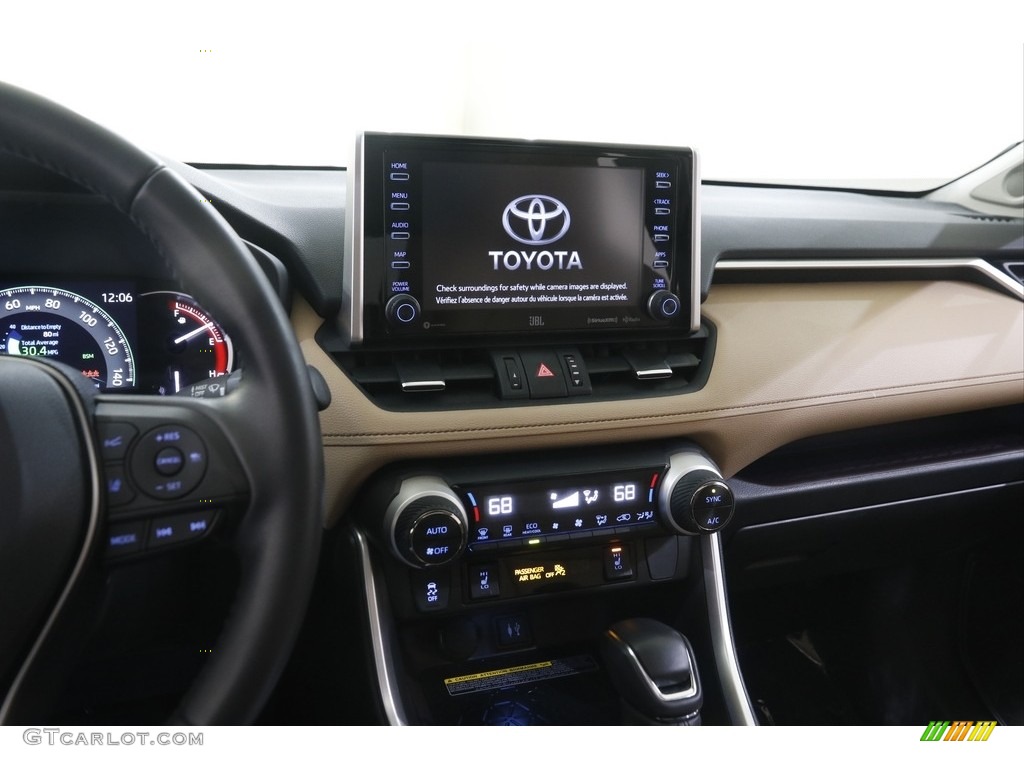 2019 RAV4 Limited AWD - Blizzard White Pearl / Nutmeg photo #9
