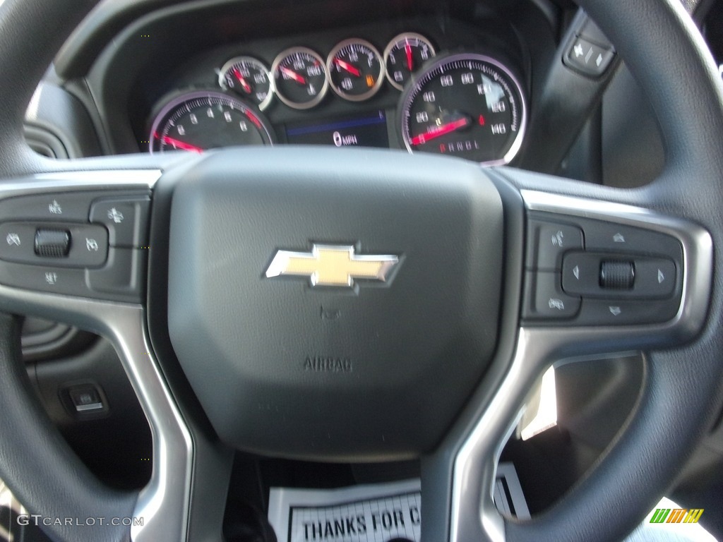 2022 Silverado 1500 Limited Custom Double Cab 4x4 - Silver Ice Metallic / Jet Black photo #26