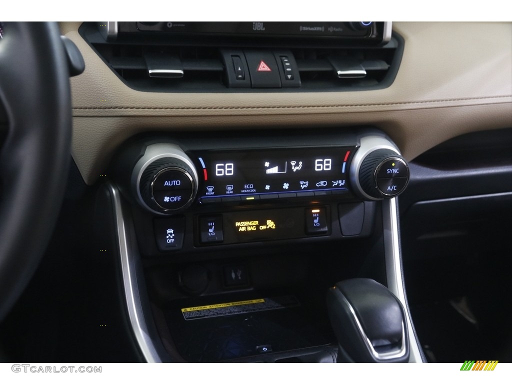 2019 RAV4 Limited AWD - Blizzard White Pearl / Nutmeg photo #13