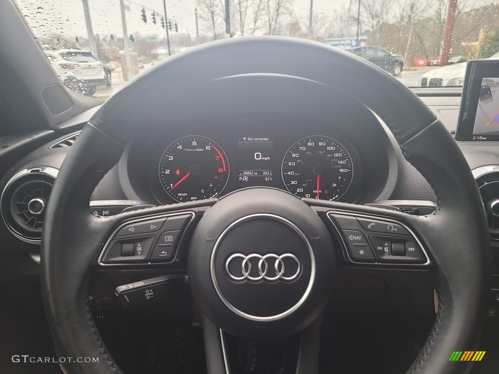 2018 A3 2.0 Premium Plus quattro - Brilliant Black / Black photo #7