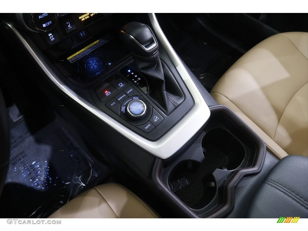 2019 RAV4 Limited AWD - Blizzard White Pearl / Nutmeg photo #14