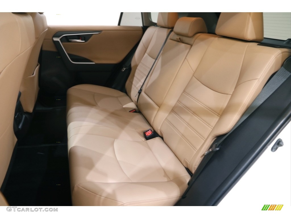 2019 RAV4 Limited AWD - Blizzard White Pearl / Nutmeg photo #17