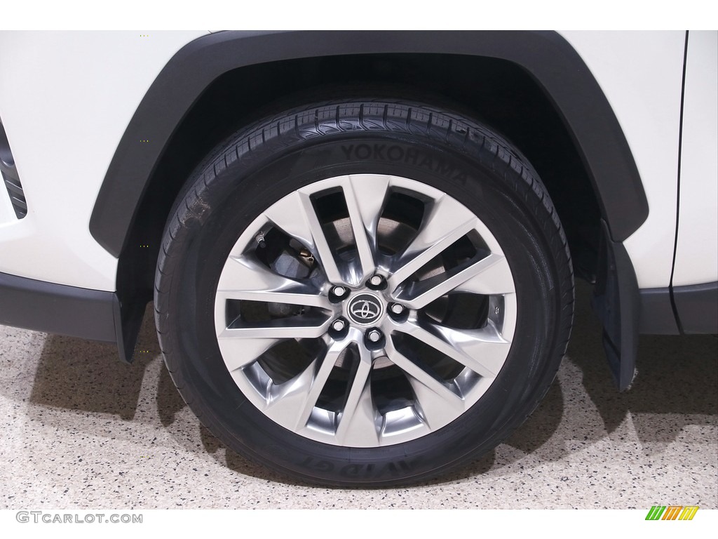 2019 RAV4 Limited AWD - Blizzard White Pearl / Nutmeg photo #20