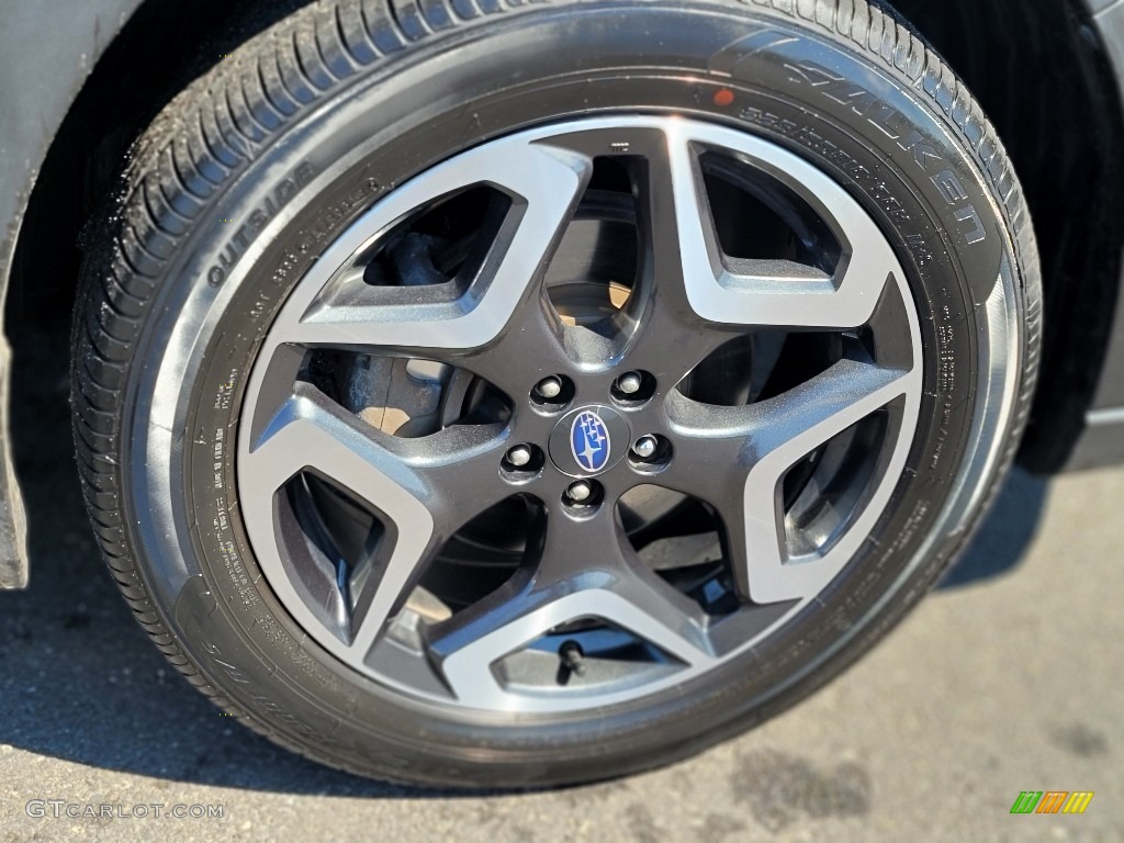 2019 Crosstrek 2.0i Limited - Dark Gray Metallic / Black photo #22