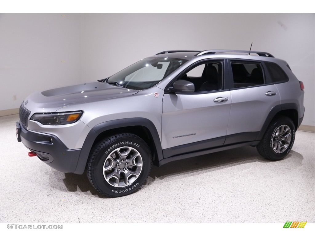Billet Silver Metallic 2020 Jeep Cherokee Trailhawk 4x4 Exterior Photo #143940180