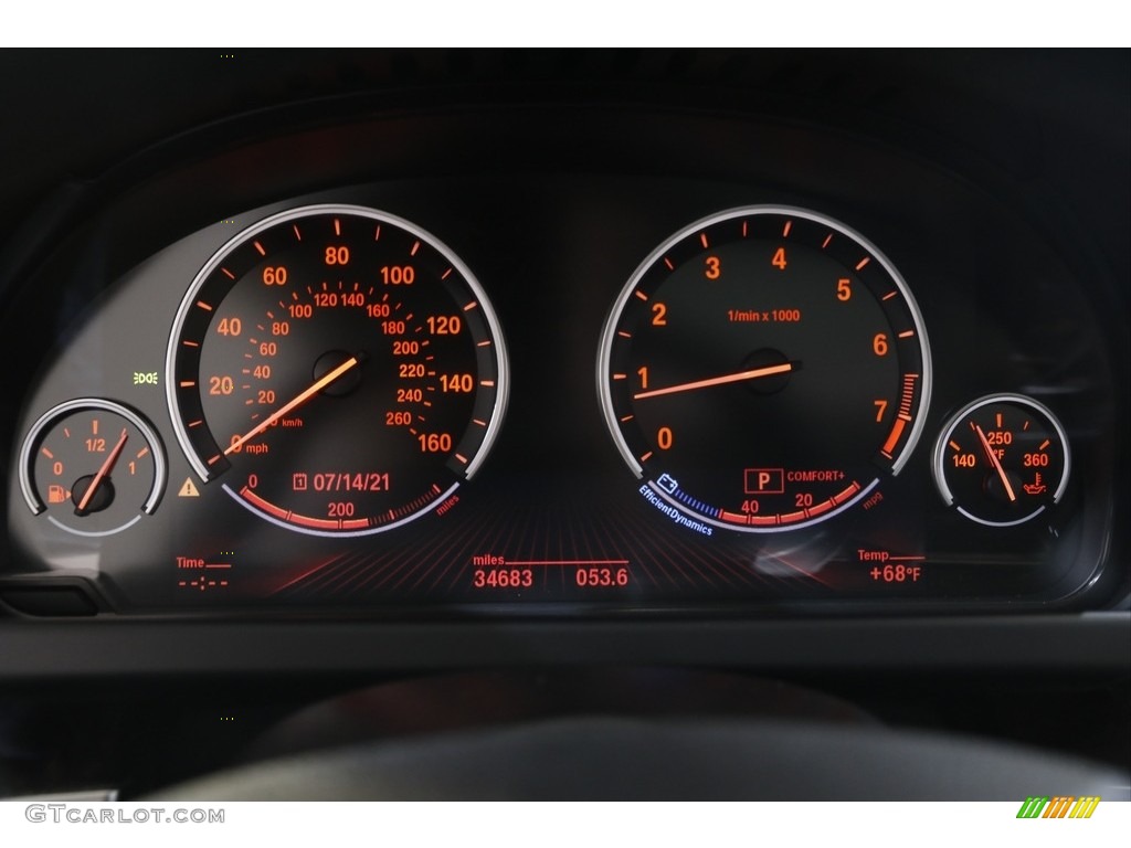 2013 BMW 6 Series 650i xDrive Coupe Gauges Photo #143940360