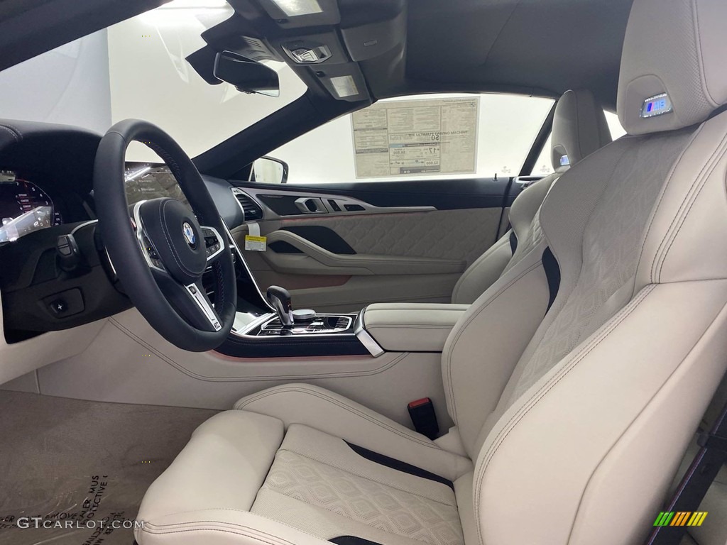 2022 BMW M8 Competition Convertible Front Seat Photo #143940848