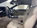 2022 BMW M8 Ivory White/Night Blue Interior Front Seat Photo