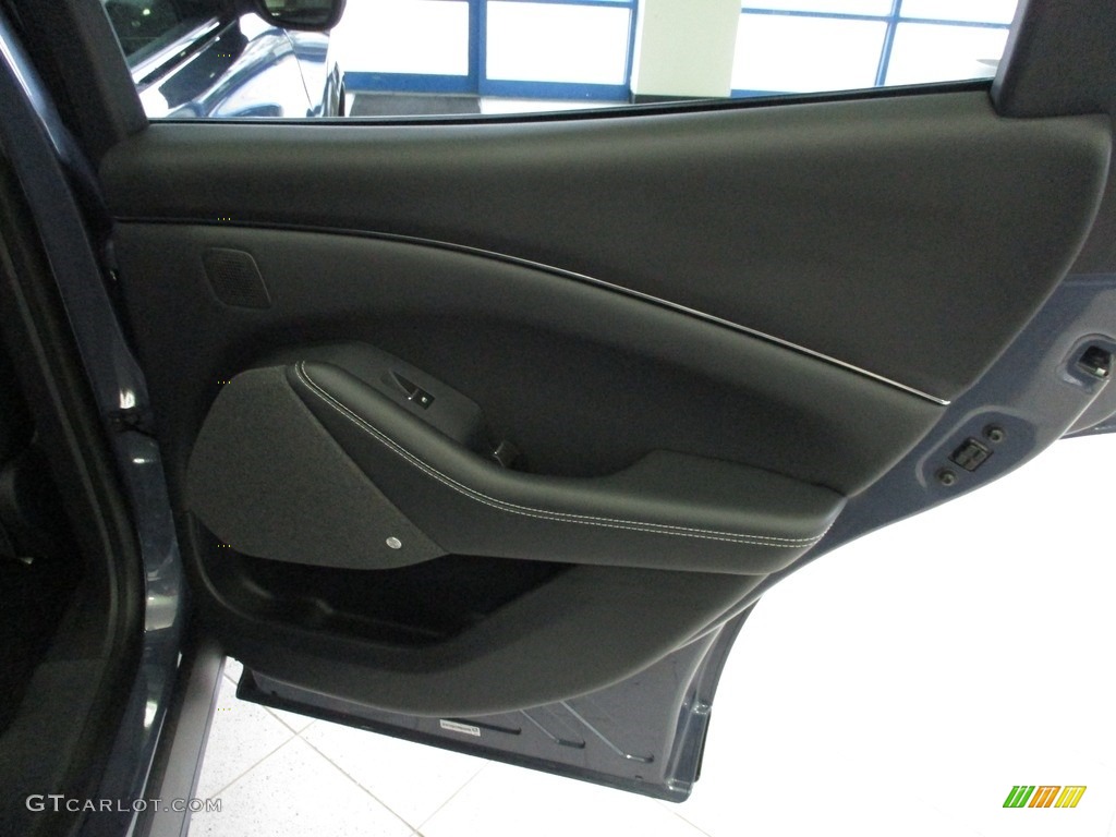 2021 Ford Mustang Mach-E Premium eAWD Black Onyx Door Panel Photo #143940911