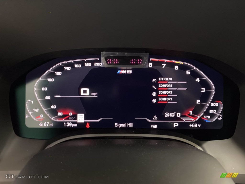 2022 BMW M8 Competition Convertible Gauges Photos