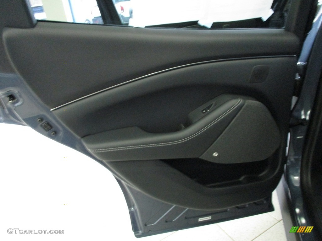 2021 Ford Mustang Mach-E Premium eAWD Black Onyx Door Panel Photo #143941019