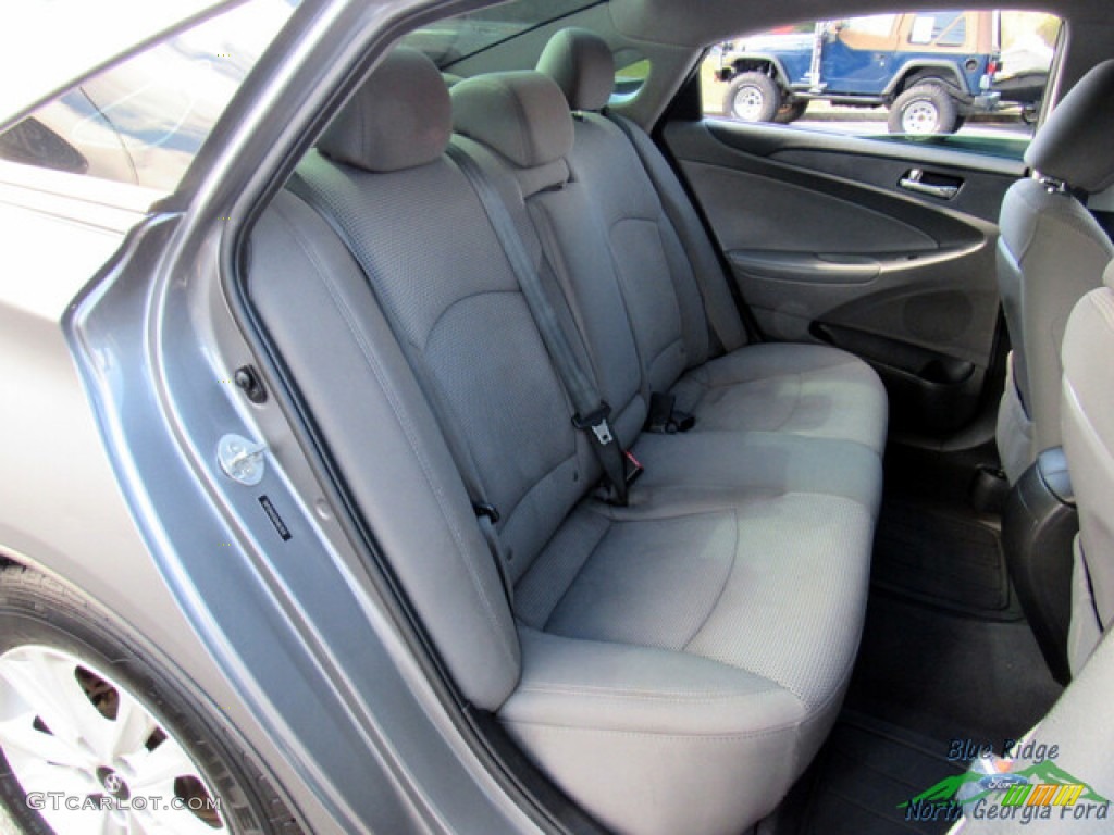 2013 Sonata GLS - Harbor Gray Metallic / Gray photo #13
