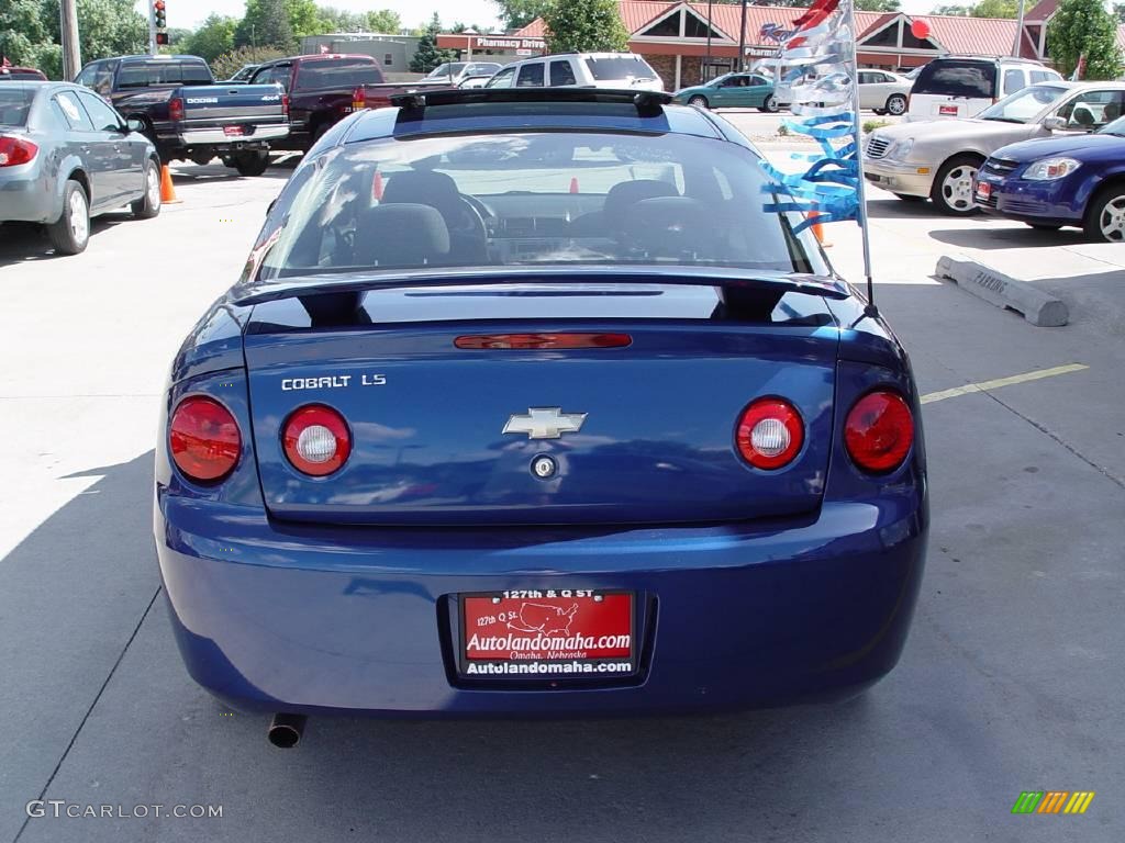 2005 Cobalt LS Coupe - Arrival Blue Metallic / Ebony photo #18