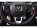 Black Steering Wheel Photo for 2022 Honda Accord #143942983