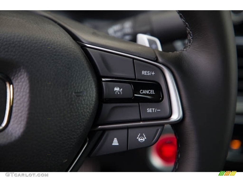 2022 Honda Accord Sport Black Steering Wheel Photo #143943007