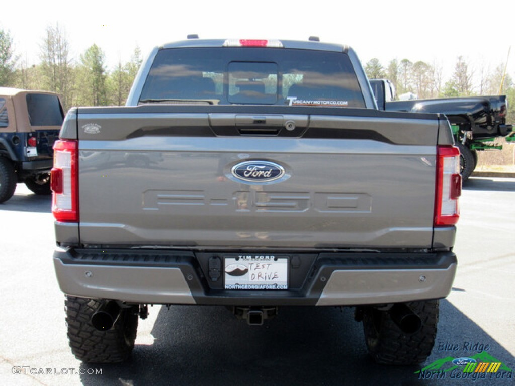 2021 F150 Lariat Tuscany Badlander SuperCrew 4x4 - Carbonized Gray / Black photo #4