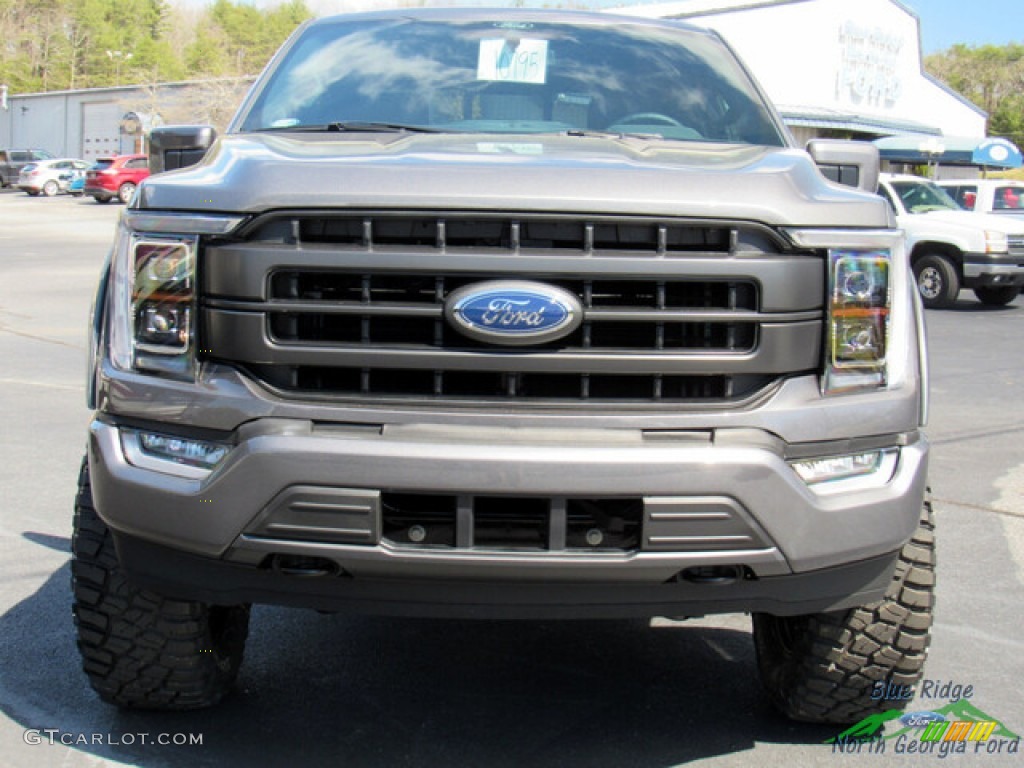 2021 F150 Lariat Tuscany Badlander SuperCrew 4x4 - Carbonized Gray / Black photo #8