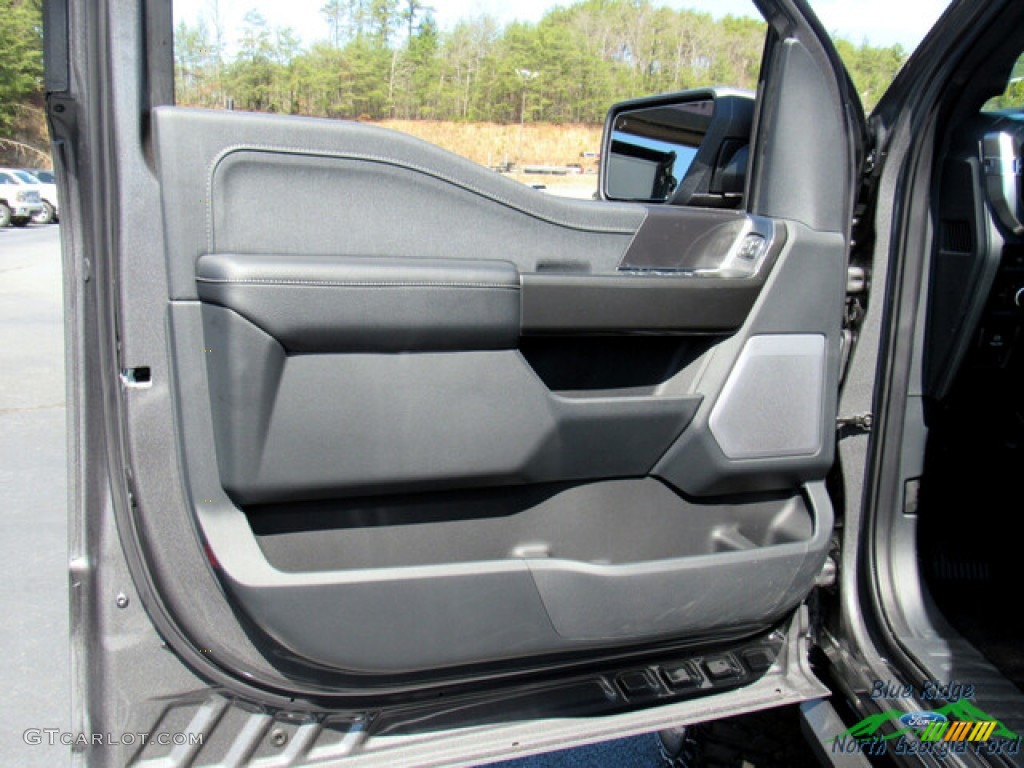 2021 F150 Lariat Tuscany Badlander SuperCrew 4x4 - Carbonized Gray / Black photo #11
