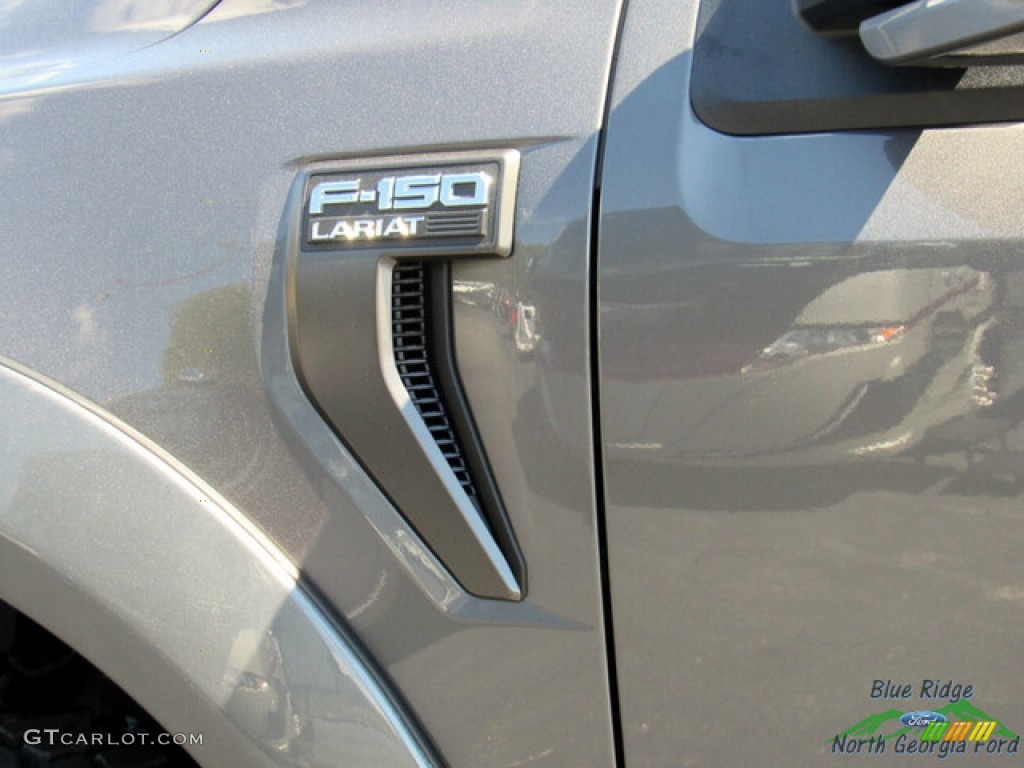 2021 F150 Lariat Tuscany Badlander SuperCrew 4x4 - Carbonized Gray / Black photo #34