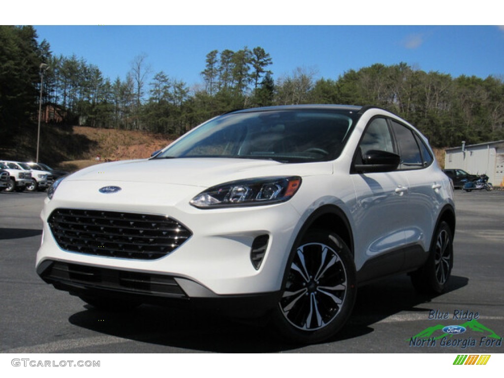 2022 Escape SE 4WD - Star White Metallic / Dark Earth Gray photo #1