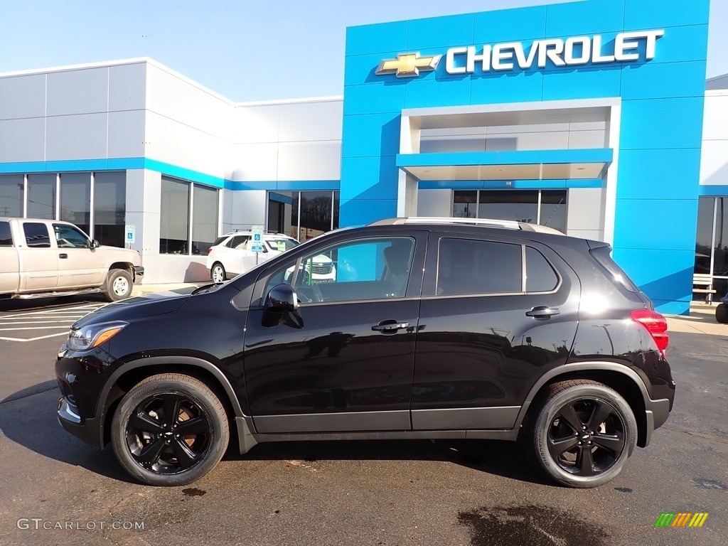 Mosaic Black Metallic 2019 Chevrolet Trax Premier AWD Exterior Photo #143943651