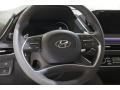 Gray 2022 Hyundai Sonata Limited Steering Wheel