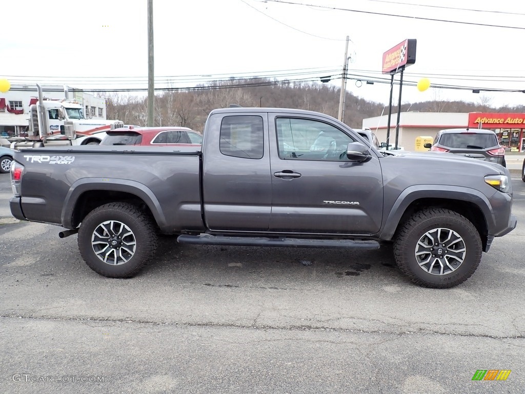 2020 Tacoma TRD Sport Access Cab 4x4 - Magnetic Gray Metallic / TRD Cement/Black photo #8