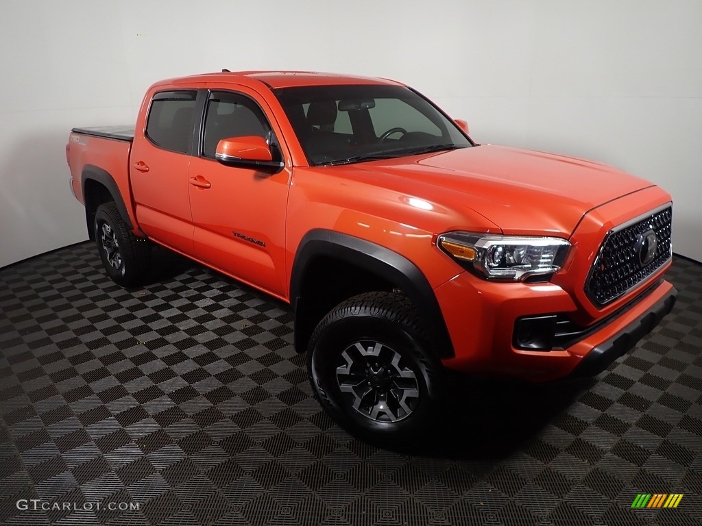 2017 Tacoma TRD Off Road Double Cab 4x4 - Inferno Orange / TRD Black/Orange photo #4