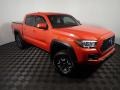 2017 Inferno Orange Toyota Tacoma TRD Off Road Double Cab 4x4  photo #4