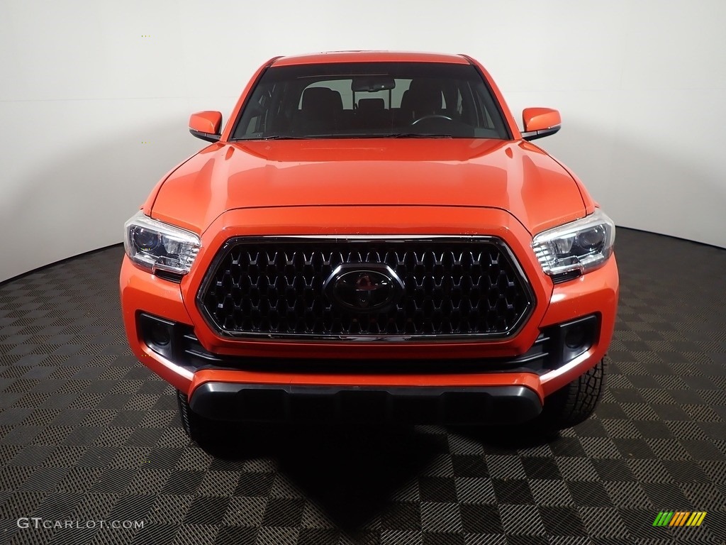 2017 Tacoma TRD Off Road Double Cab 4x4 - Inferno Orange / TRD Black/Orange photo #6