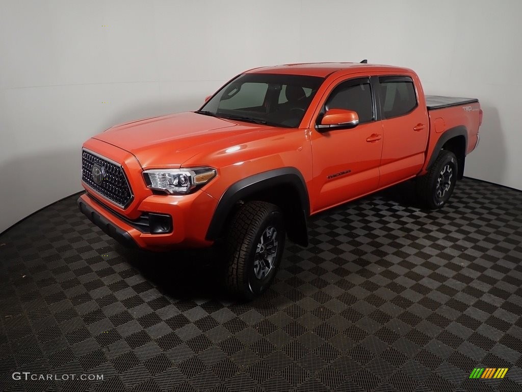 2017 Tacoma TRD Off Road Double Cab 4x4 - Inferno Orange / TRD Black/Orange photo #10