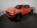 2017 Inferno Orange Toyota Tacoma TRD Off Road Double Cab 4x4  photo #10