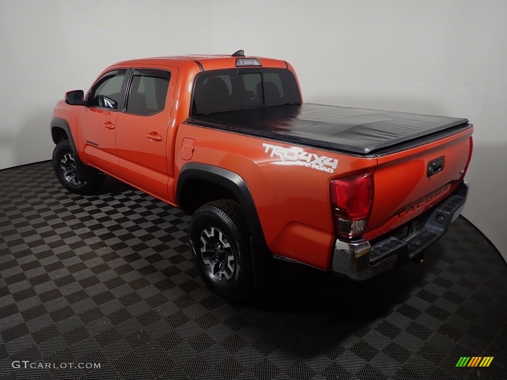 2017 Tacoma TRD Off Road Double Cab 4x4 - Inferno Orange / TRD Black/Orange photo #13
