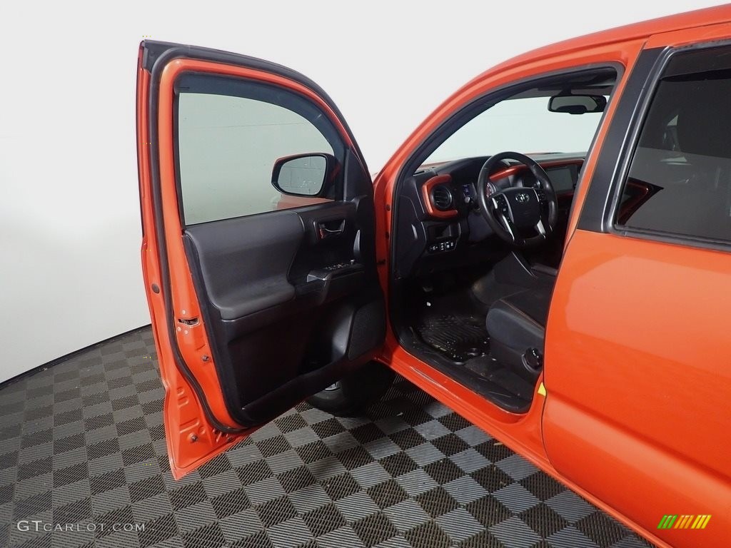 2017 Tacoma TRD Off Road Double Cab 4x4 - Inferno Orange / TRD Black/Orange photo #20