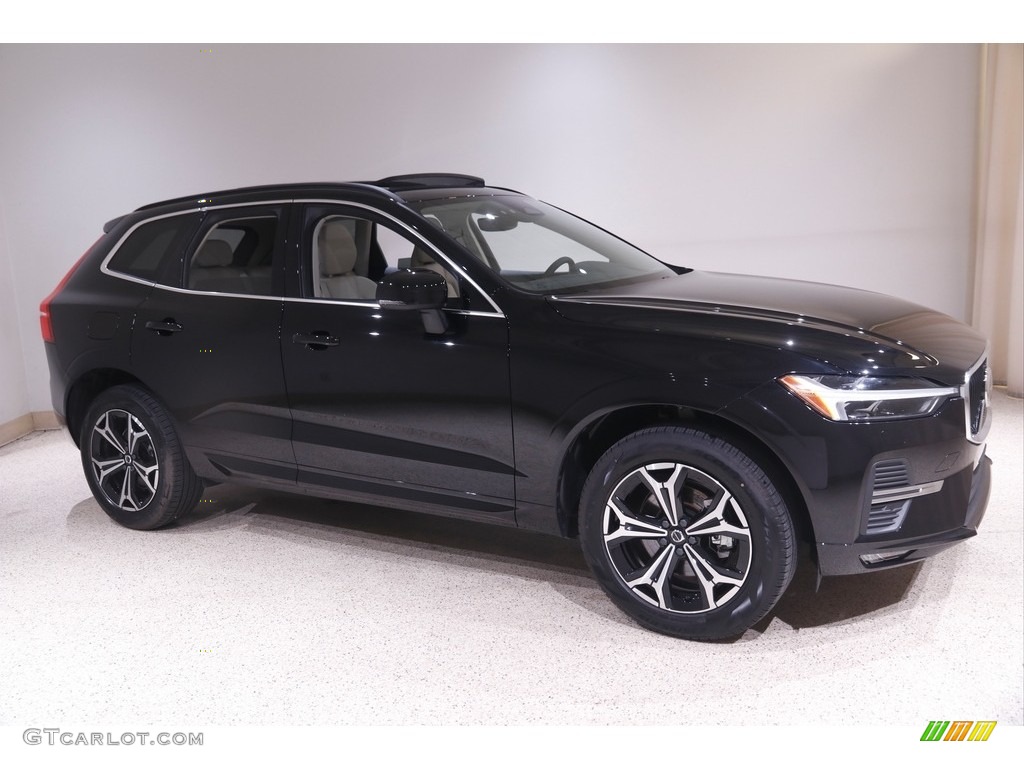 Onyx Black Metallic 2022 Volvo XC60 B5 AWD Momentum Exterior Photo #143945161