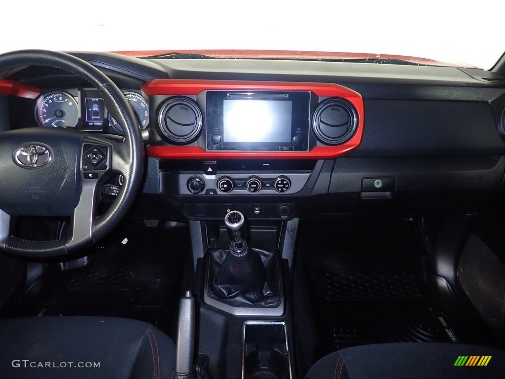2017 Tacoma TRD Off Road Double Cab 4x4 - Inferno Orange / TRD Black/Orange photo #25