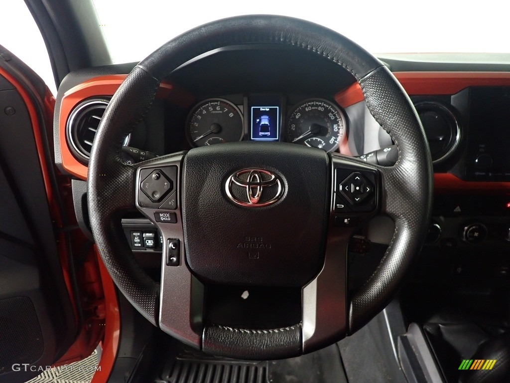 2017 Tacoma TRD Off Road Double Cab 4x4 - Inferno Orange / TRD Black/Orange photo #27