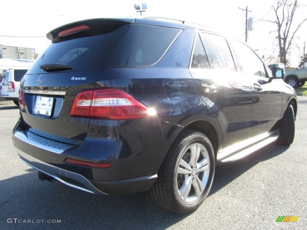 2015 ML 350 4Matic - Lunar Blue Metallic / Almond Beige/Mocha photo #10