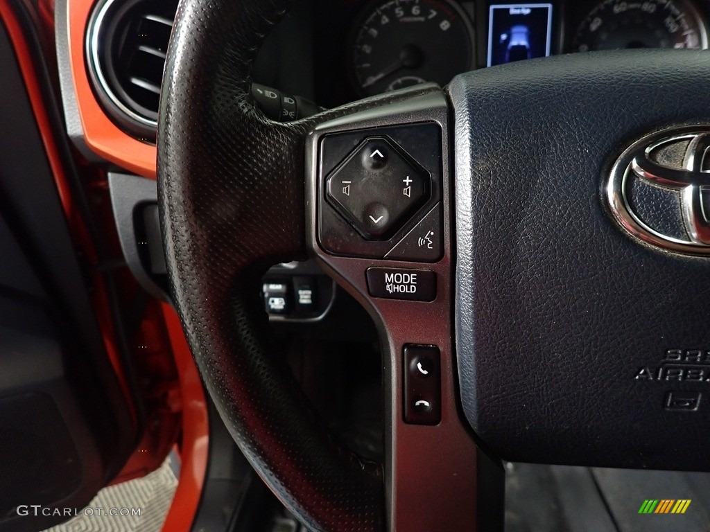 2017 Tacoma TRD Off Road Double Cab 4x4 - Inferno Orange / TRD Black/Orange photo #29